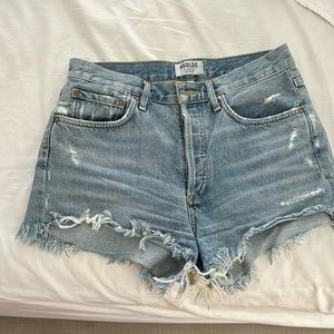 Agolde denim shorts
